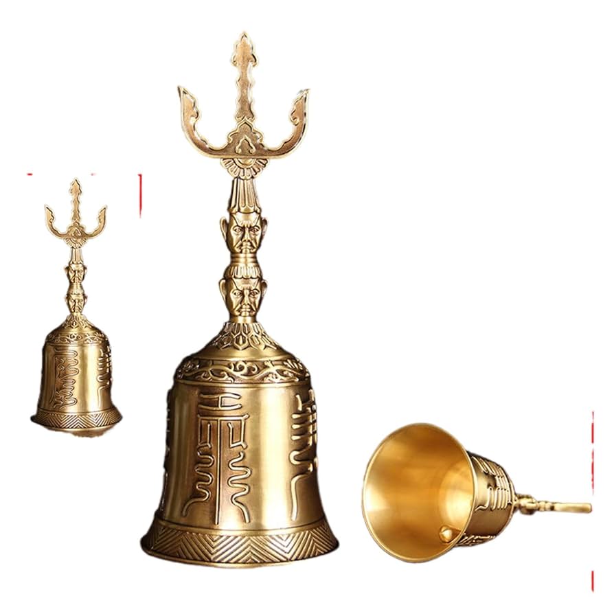 法器  太極八卦鈴  工芸品  美術品 置物 Amazon.com: PTREWQAZX Statue Home and Office Decor for