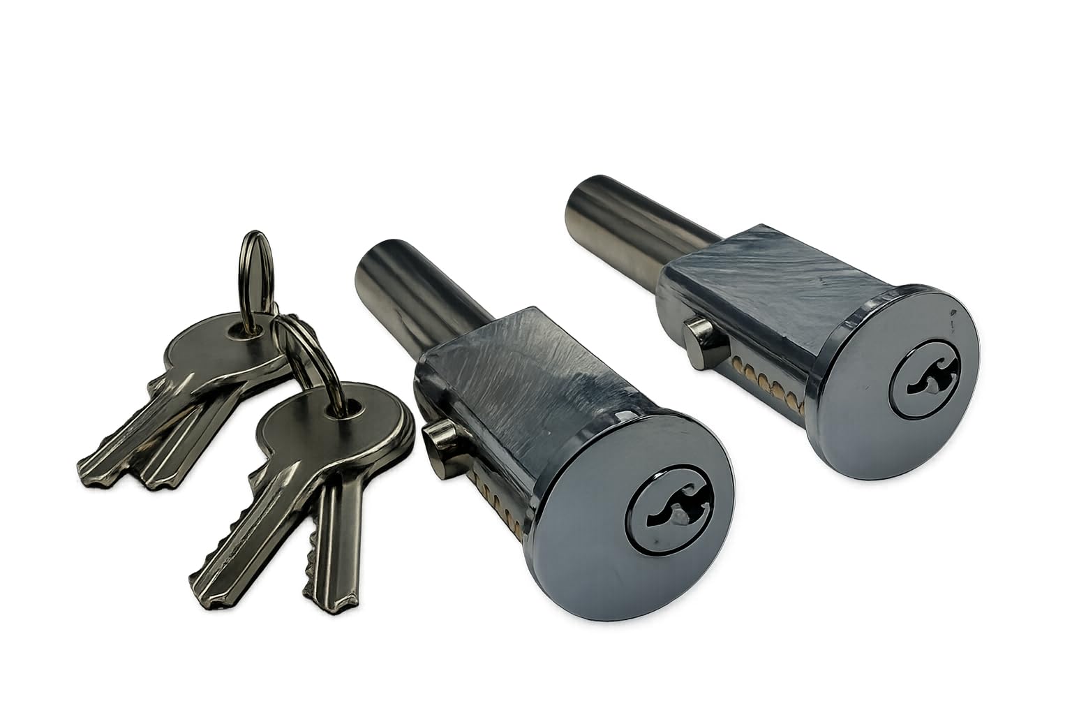 Roller Shutter Bullet Locks Round Faced 1 Pair on Same Key