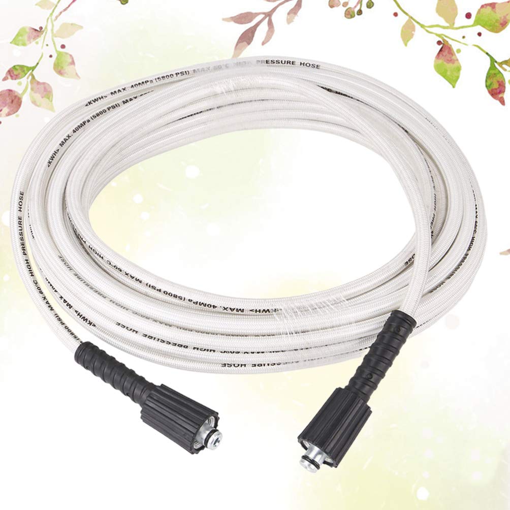 Happyyami 1PC Washing Machine Hose Pressure Washer for Cars Washer Machine Hose Pressure Cleaner car Pressure Washer preasure Washer Plastic Water Heater Hose for Car m22 Spray