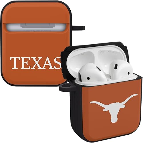 Miniatura 11 de AFFINITY BANDS Texas Longhorns Camo HDX - Funda compatible con Apple AirPods Generaciones 1 y 2 Camouflaje,Champion Series,Clásico,Negro