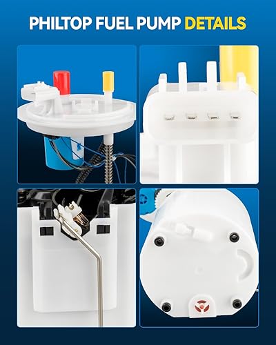 Miniatura 463 de PHILTOP Electric Fuel Pump Assembly Fits For Chevrolet S10 1985-1991, GMC S15 1985-1990, GMC Sonoma 1991, GMC Syclone 1991, SP06B1H