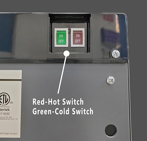 Miniatura 7 de IKT Dispensador de enfriador de agua autolimpiante, carga inferior para botella de 3-5 galones con bloqueo de seguridad para niños, pantalla LED,