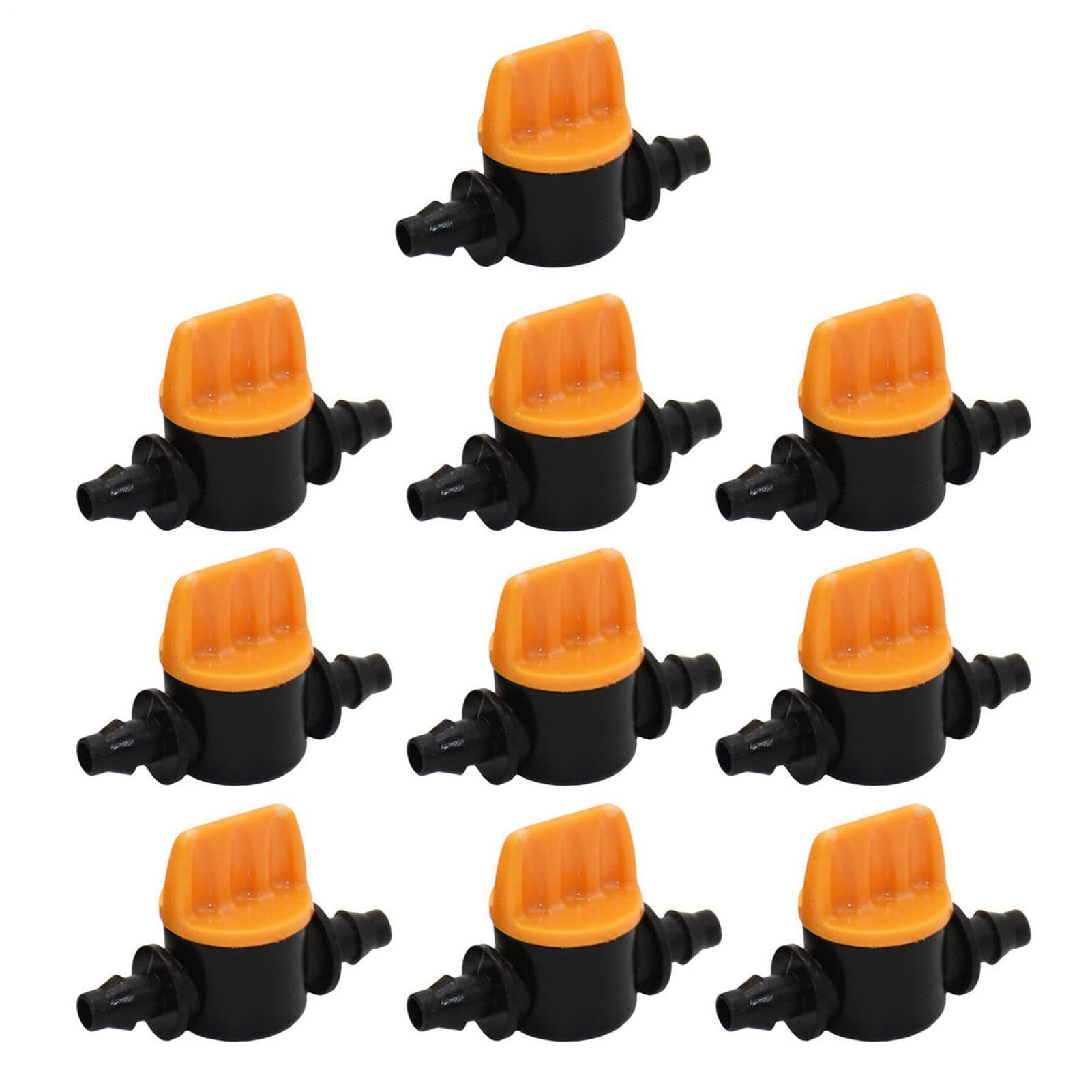 Muiltvoe Drip Irrigation Valve, Irrigation Accessories - Drip Sprinkler Connectors - for Gardeners Homeowners Growers Farmers Landscapers Fields Greenhouse Raised Bed Lawn Vegetables