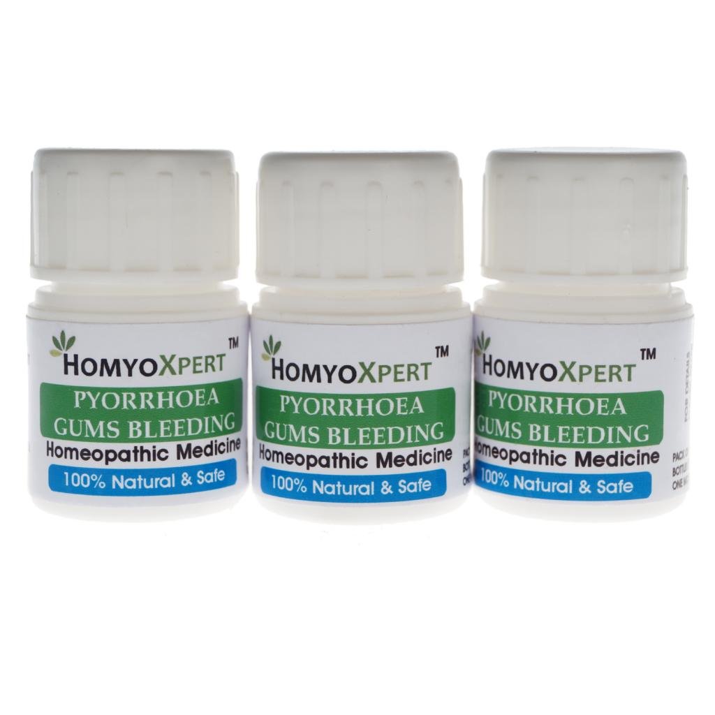 HomyoXpert Pyorrhea (Gums Bleeding) Homeopathic Medicine for One Month