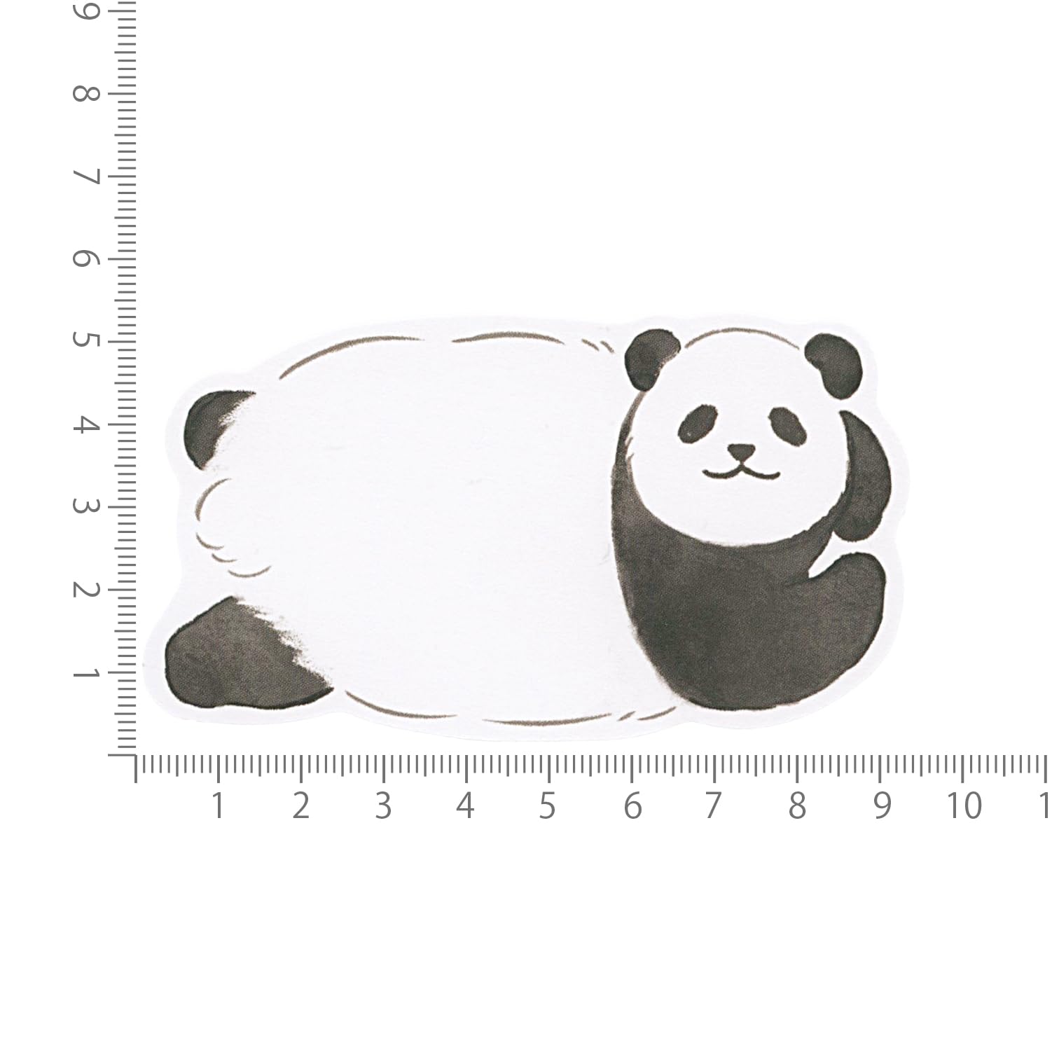 Amazon | メッセージカード ふんわか 動物 【パンダ】かわいい