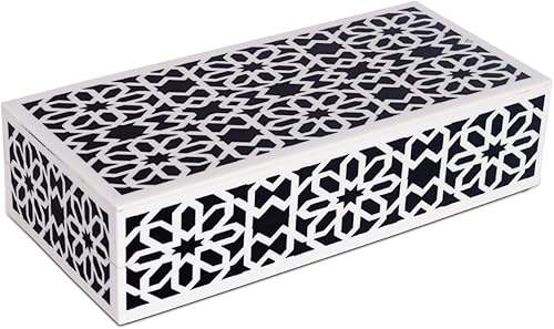 Miniatura 72 de Handicrafts Home Colección Marquet Array - Joyero decorativo hecho a mano para recuerdos, baratijas y decoración del hogar, caja para almacenamiento