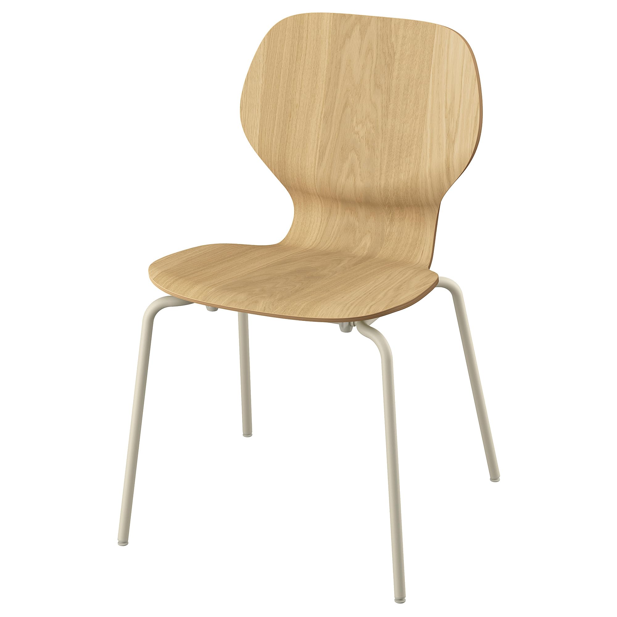 Chaise SKÅLSTA ProTuning en chêne et métal gris-beige