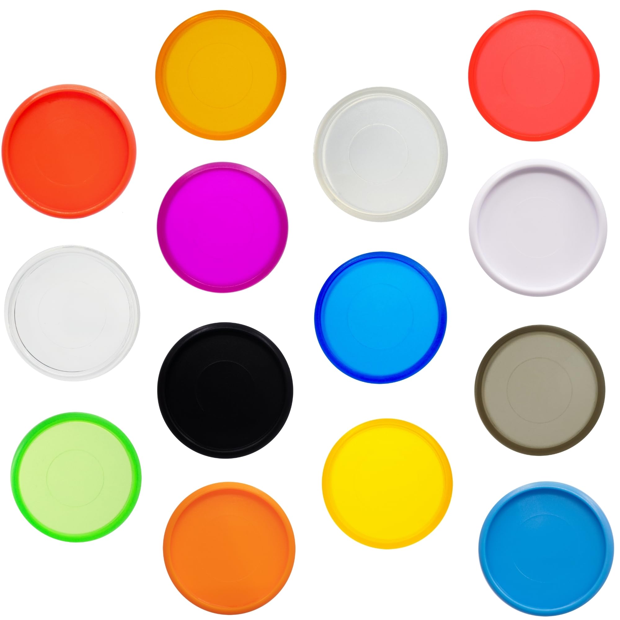 ITSYHPRO 33 Pcs Loose Leaf Discbound Discs (Mixed, 38mm/1.5'')