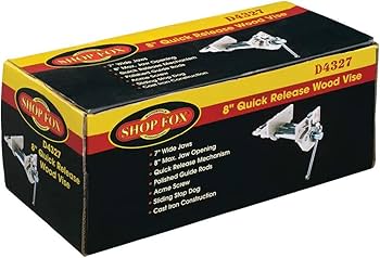 Amazon.com: Shop Fox D4327 7-Inch Quick Release Wood Vise, Silver