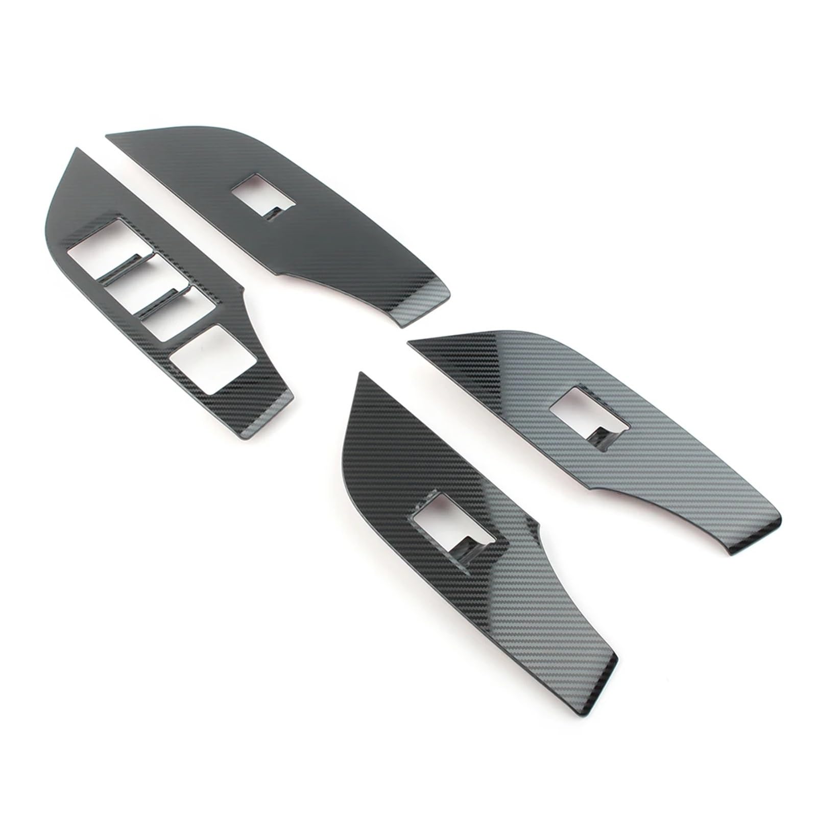 Interior Cover Trim Sticker Car Interior Window Switch Panel Frame Cover Trim Sticker for Toyota for RAV4 2019 2020