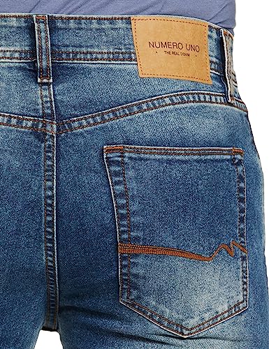 Image of Numero Uno Men's Super Skinny Fit Sustianable Denim Jeans