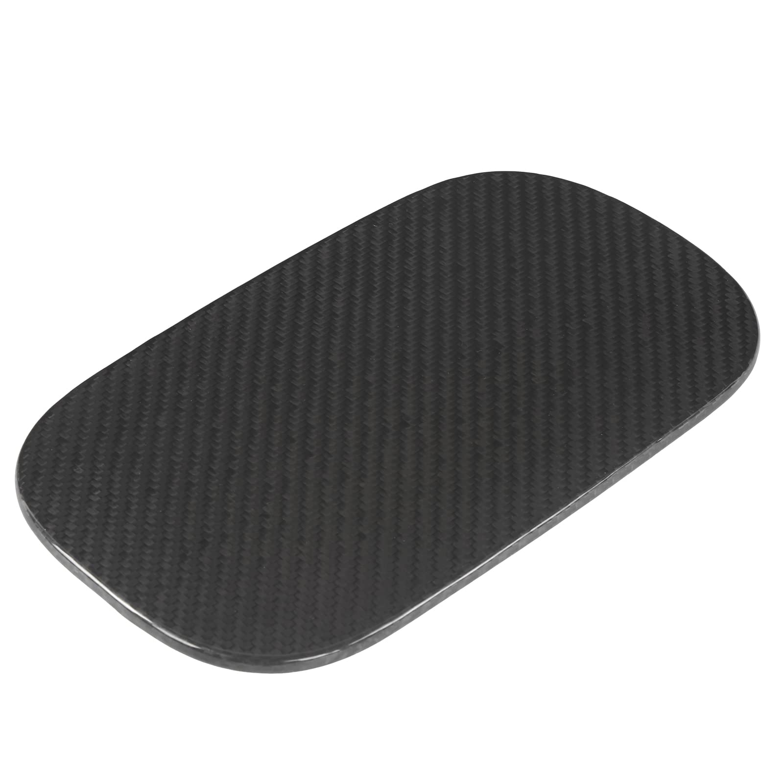 Pokrywa Zbiornika Paliwa Wykończenie Korka Wlewu Paliwa z Suchego Włókna Węglowego Czarny 241x136 Mm Osłona Zarysowania Odporna na Blaknięcie Dekoracja Zewnętrzna dla XC60 2018 2019 2020 2021