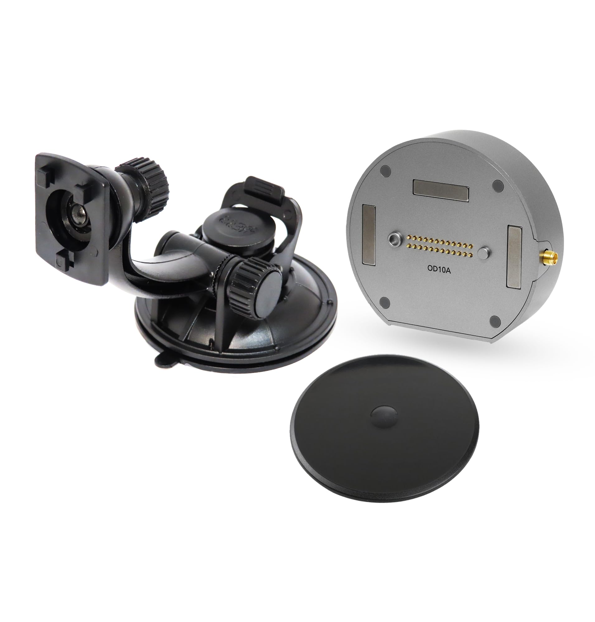 Generic Suction Cup Mount with Magnetic Slice & Dashboard Disk Kit for RandNally OverDryve 7, 7 RV, 7 Pro - RMPMK