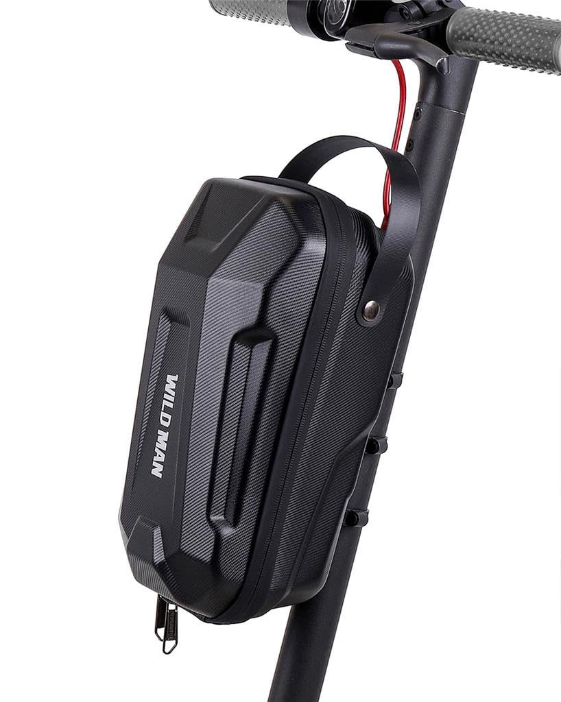 1/3/4.5L Scooter Tasche für Roller Fahrradtasche Lenker wasserdichte Vorder Tasche für Elektroroller e-Bike Xiaomi Mijia M365 Sedway Ninebot, 4.5L, schwarz