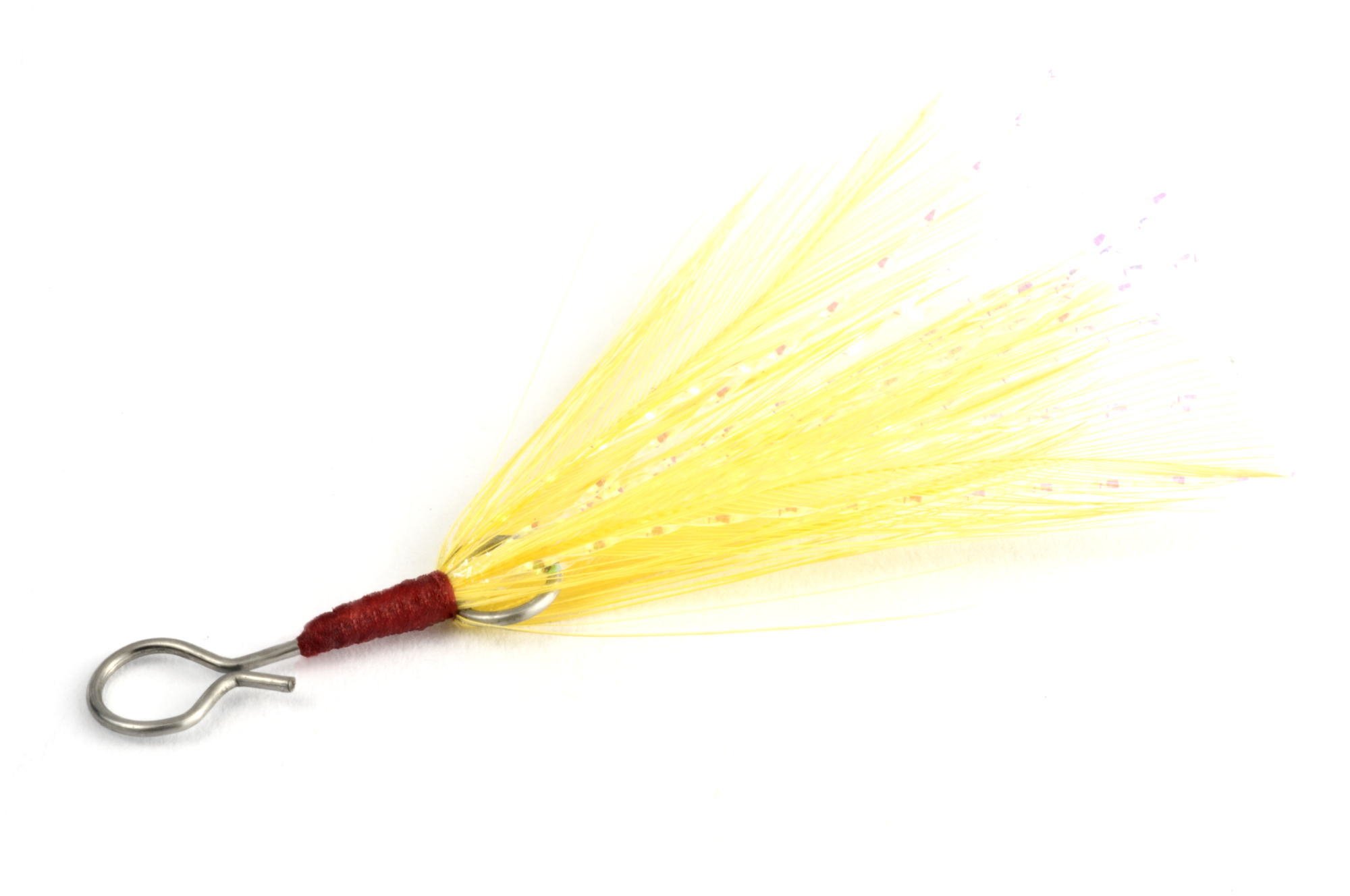 Amazon.co.jp: 脱着式 フェザー イエロー（10個入） [ 釣り ルアー