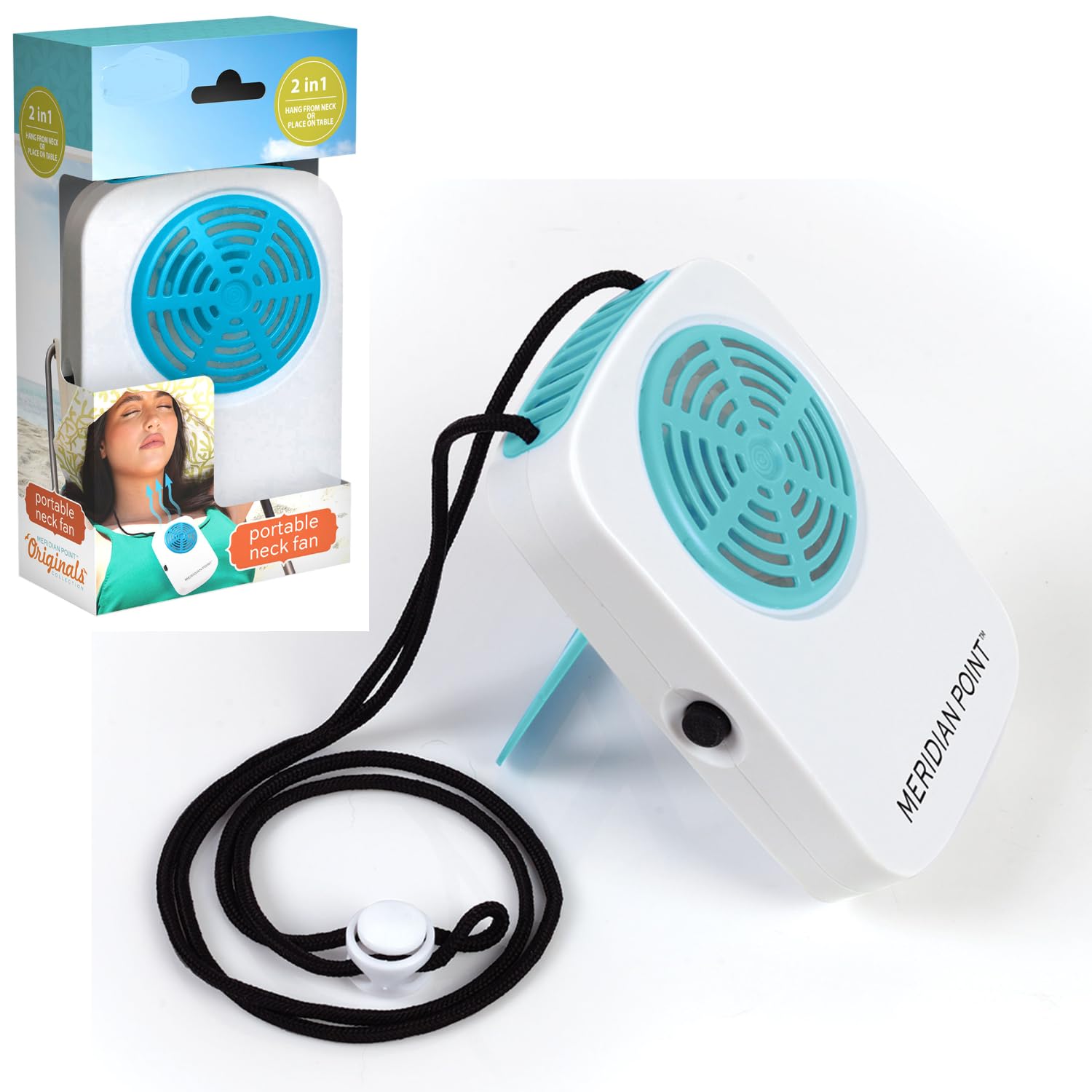 Ventilateurs portables pour cou ou table brise verticale légère au bureau