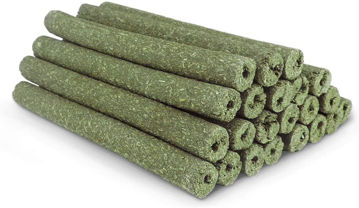 Sponsored Ad – Timothy Hay Sticks, Natural Grass Chew Sticks Toys for Rabbits Cavy Hamster Chinchilla Gerbil and Other Small Animals（30Pcs）