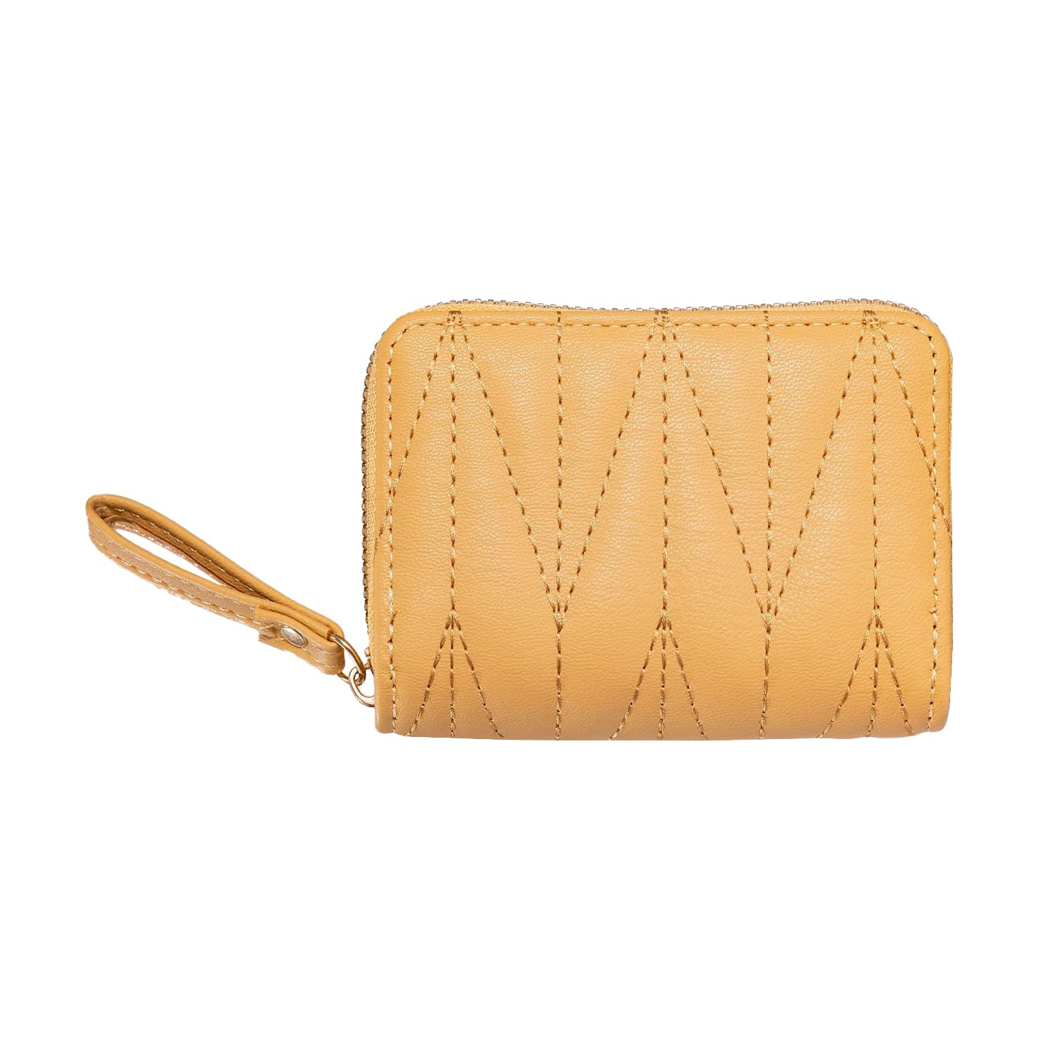 Wallet for Girls & Women's Credit Card Purse Small Coin Storage Bag with Zipper Closure, Fashionable Small Coin/Cash Purse (Lemon Yellow)-image-38