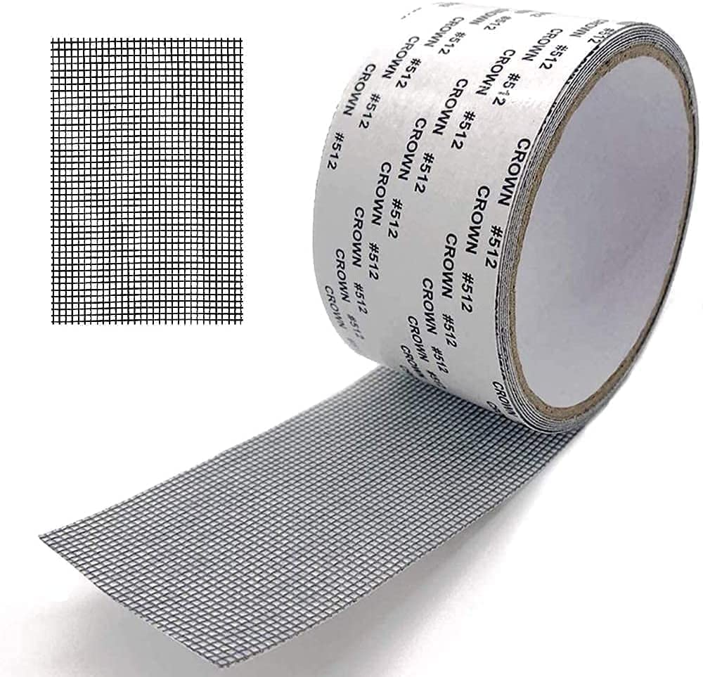Sunshine Enterprise Window Screen Repair Tap, Strong Adhesive & Waterproof Window Mosquito net Covering Mesh Tape for Door Tears Holes Screen Patch Repair (2 Inch X 2M) (net Tape) (B0BTTK286B) Amazon Price History, Amazon Price Tracker