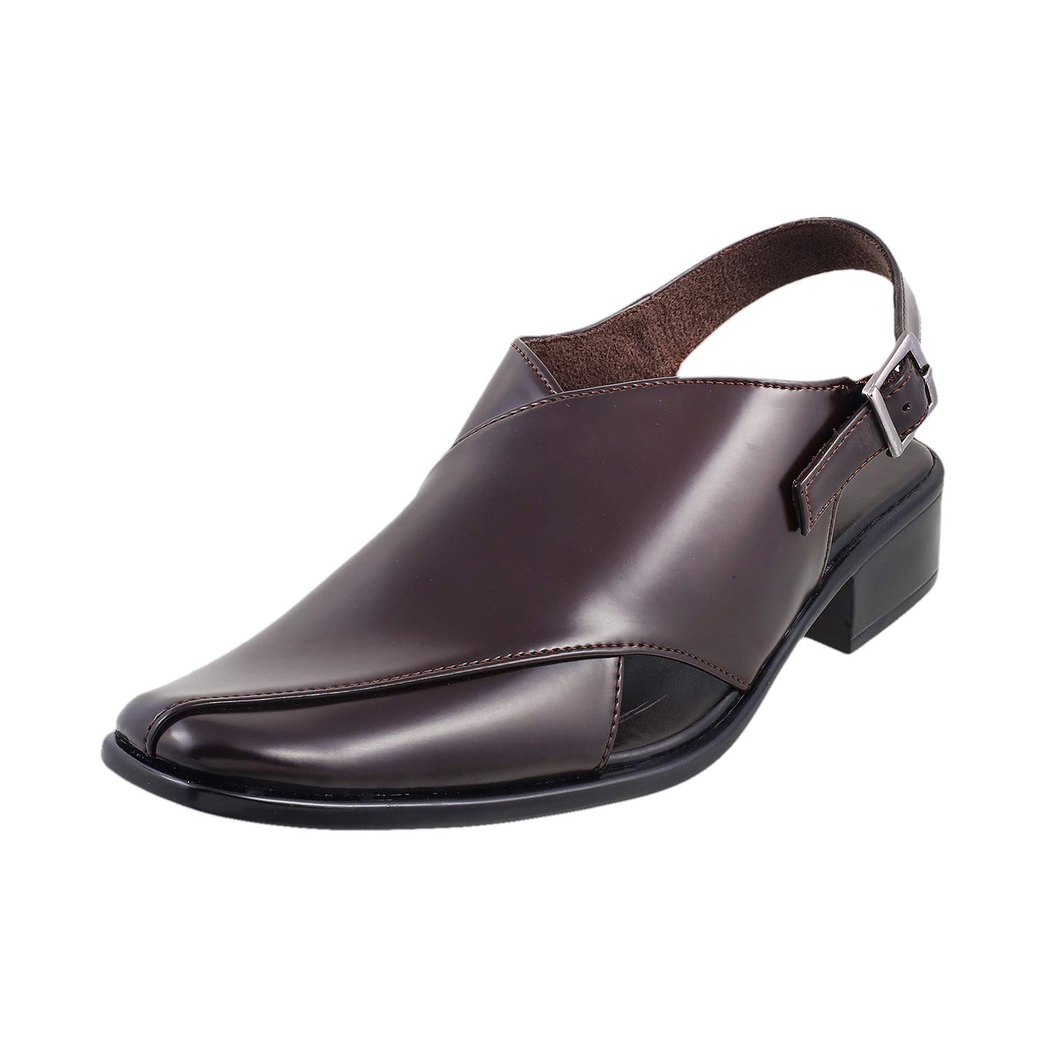 Metro Men Maron Leather Men Pathanis (18-93-44-44) Size (10 UK/India (44EU)) (B01L7ATLCE) Amazon Price History, Amazon Price Tracker