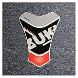 IIOCHA Motorcycle Tank Stickers Decals for Suzuki GSXF650 GSXF750 Motorcycle 3D Fuel Tank Sticker Cover Pad