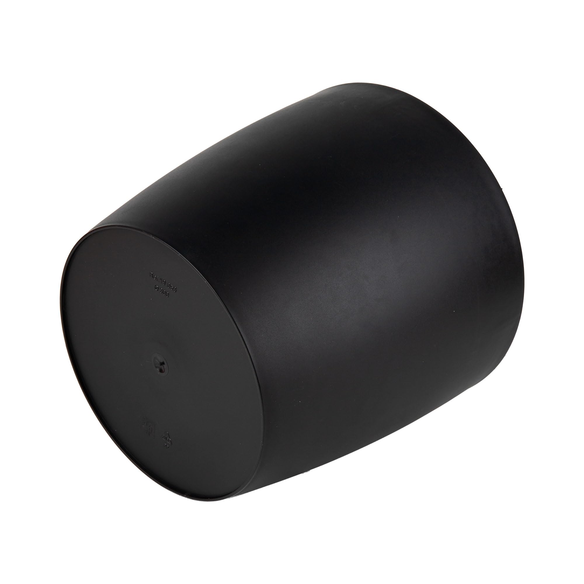 Cofan Pack de 6 Macetas o Venta unitaria de Polipropileno Redondas | Color: Negro | Medidas: 30 x 28 cm | Dale Vida a Tus Plantas con Estilo (6, 30 x 28 cm)