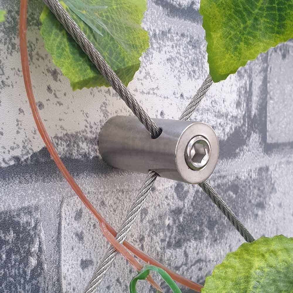 Senmit Cable Trellis System for Climbing Plants, Vines and Green Wall
