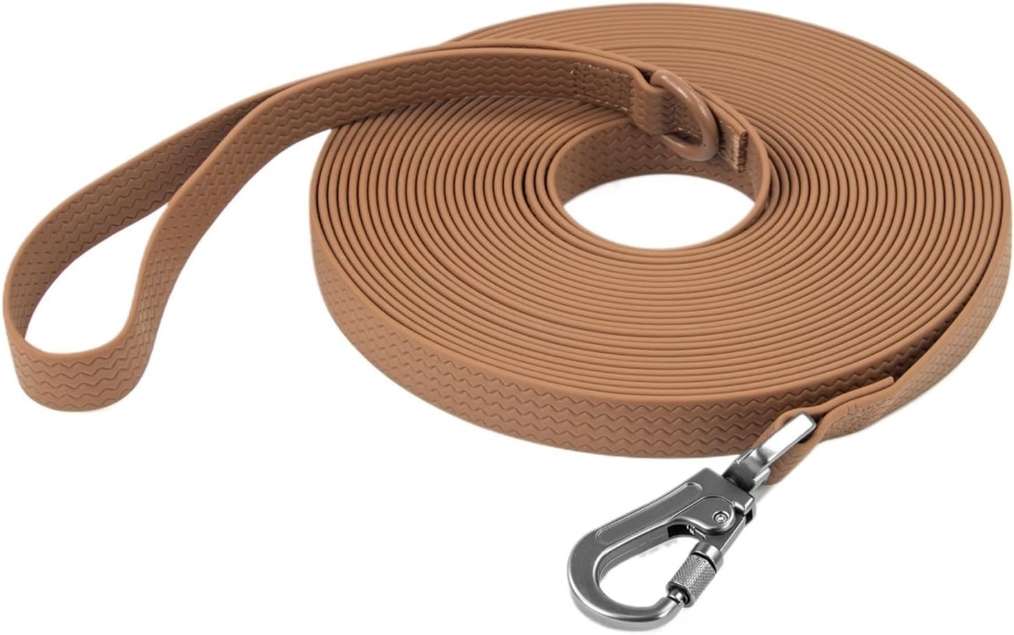 Compatible for 1.8M 3M 5M Dog Leash Large Dog Medium Waterproof and Easy to Clean Running Training Long Strong(Chocolate,5M)