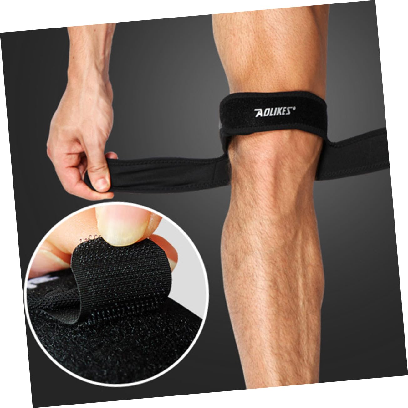 COOLHIYA Elastic Breathable Safety Kneepads Knee Sleeves for Running Basketball Football Leg Brace Protective Pads