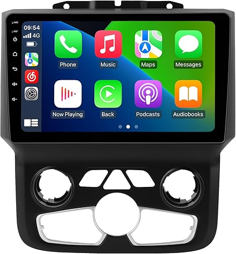 Andorid 13 8 Core 4+64GB Radio de coche estéreo para Dodge Ram 1500 2500 3500 2013-2019 reemplazo automático de actualización de unidad principal de