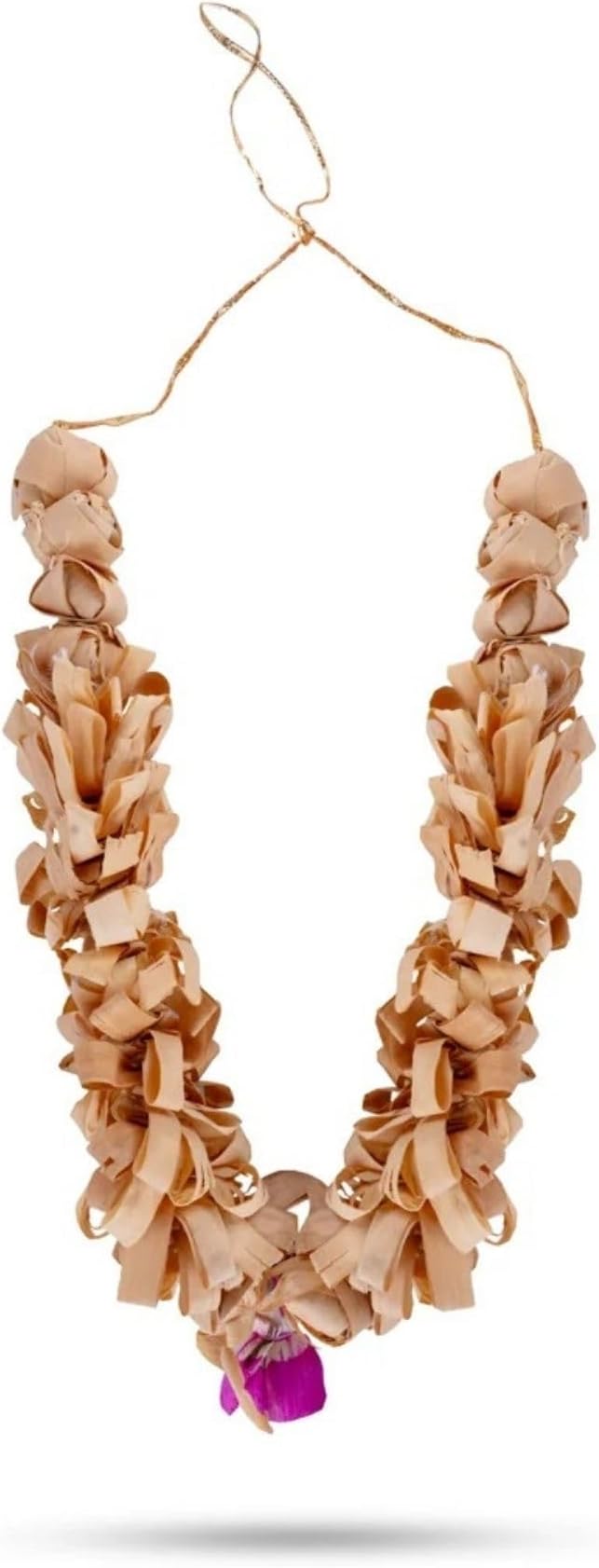 Sandalwood Haar Sandalwood Mala for Photo Frame !! Chandan Scented Wooden Haar/Mala, Garland for Mala for Photo (12 Inch)