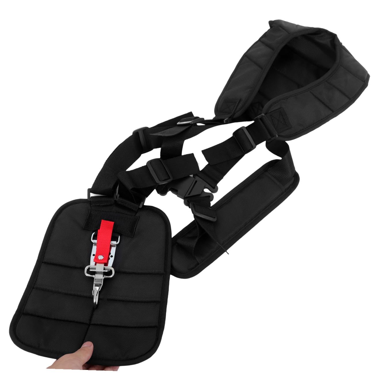 TOYANDONA Desbrozadora Profesional para Jardín Ajuste de Cintura Acolchado, Distribución Uniforme de Carga, Alivia Tensión y Compatible Múltiples