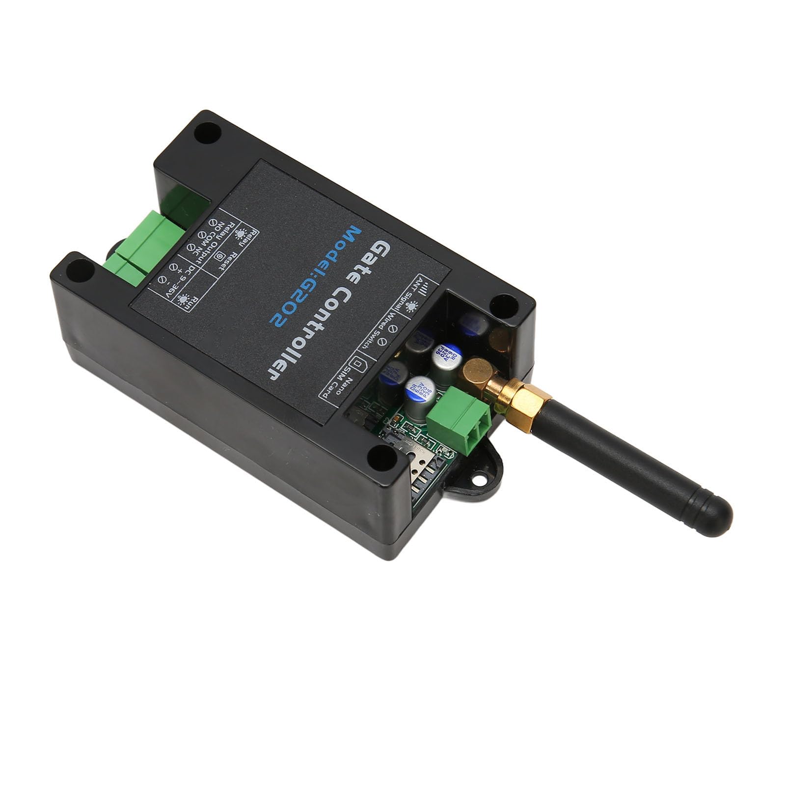 Apricancello G202 GSM g202 gate controller Installazione Semplice Chiamata Gratuita Pratico Apricancello ABS 4G Comando SMS per Ascensore per Magazzino Mecanismos cierrapuertas