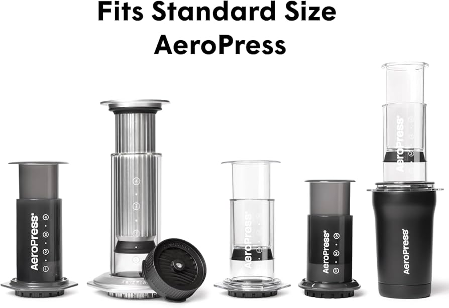 Amazon | AeroPressフローコントロールフィルターキャップ、滴り落ちを