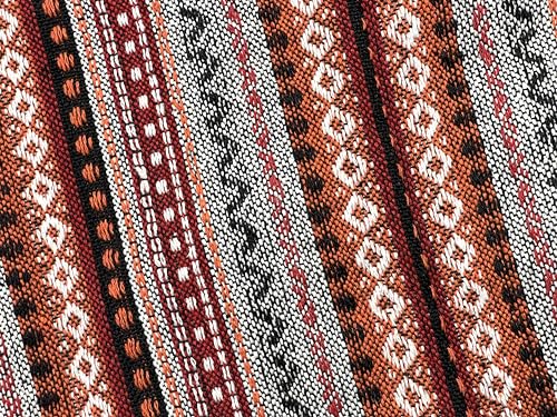 Image of Woven Hippie Crossbody - Hobo Sling Shoulder Bag - Thai Cotton Boho Messenger Purse - Medium