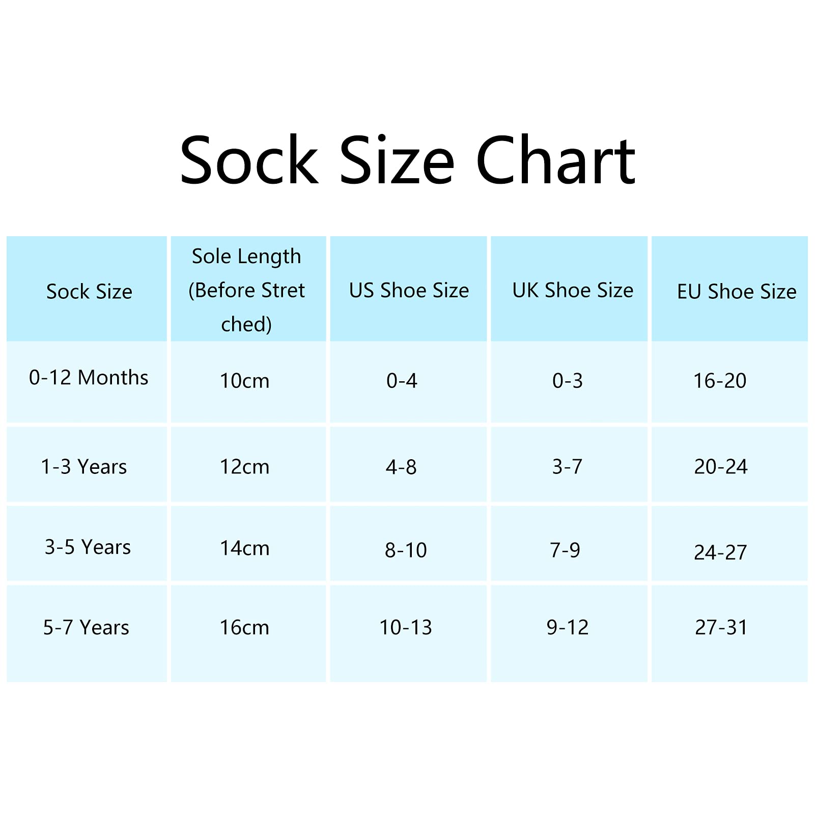 Yafane 12 Pares de Calcetines Antideslizantes para Niños Niñas Recien Nacido Unisex Pequeños Algodón Lindo con Puños Calcetines Antideslizantes para Bebés — view 7