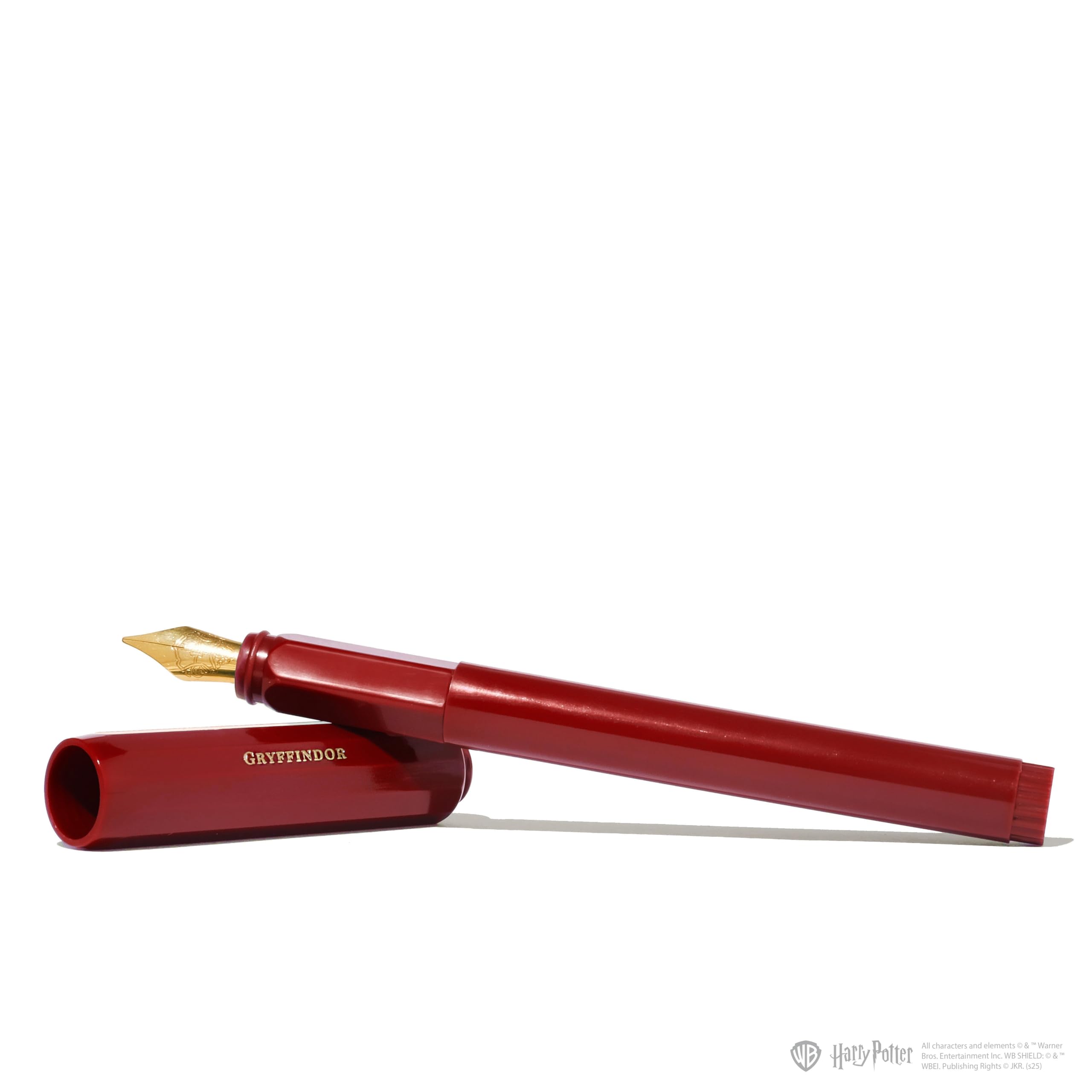 Ferris Wheel Press, Warner Bros, licenza ufficiale, Harry Potter, Set Penna Carosello & Inchiostro 10 ml, Casa Grifondoro, Punta in Acciaio No.5 Banchettata in Oro
