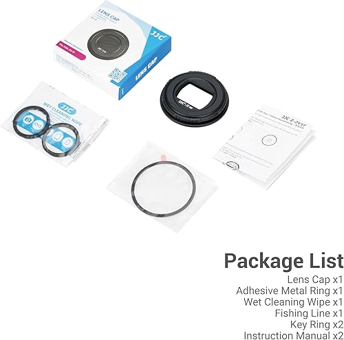 Miniatura 7 de Tapa magnética de lente para Sony ZV-1F, cubierta protectora de lente giratoria para Sony ZV-1F, compatible con filtro de lente de 1.594 in