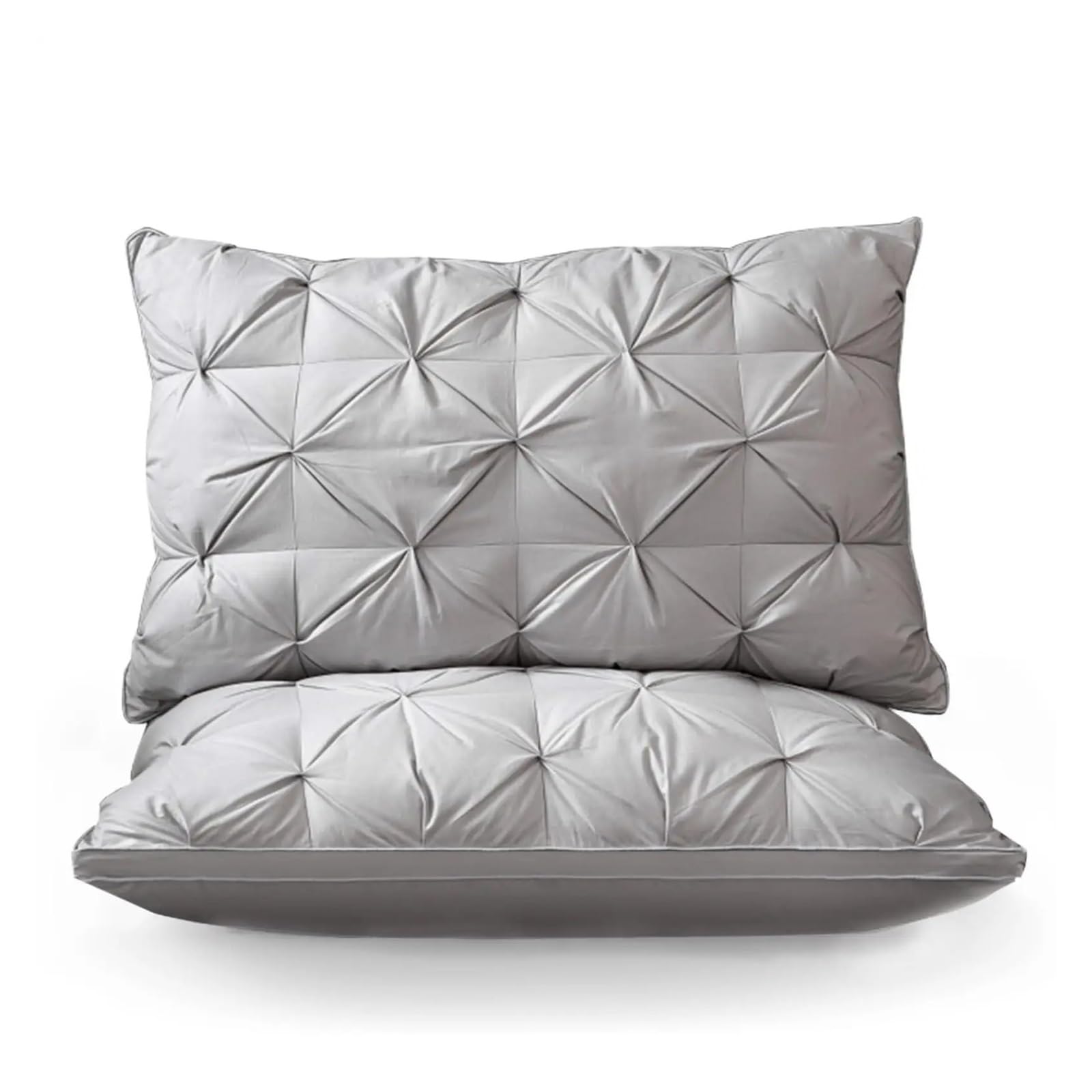 Luxurious 5-Star Hotel Pillow 990g 20x30cm Inches Deep Sleep Neck Support Non-Collapse High Core for All Seasons Queen