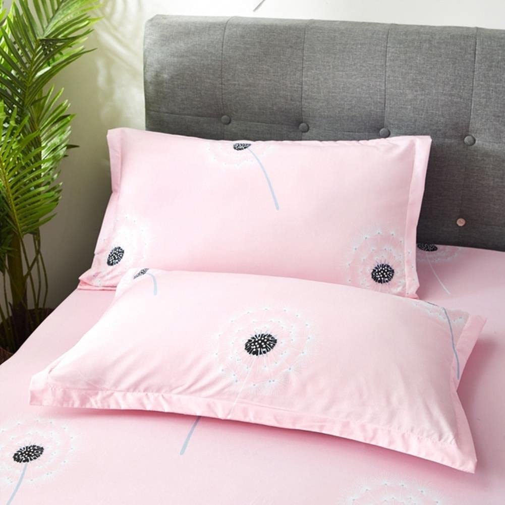 Taie d'oreiller Aloe Vera Cotton anti-pli literie couleur Pugongfeiyi 48X72cm