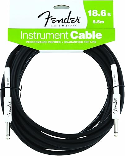 Cable instrumental Fender California Series, Negro