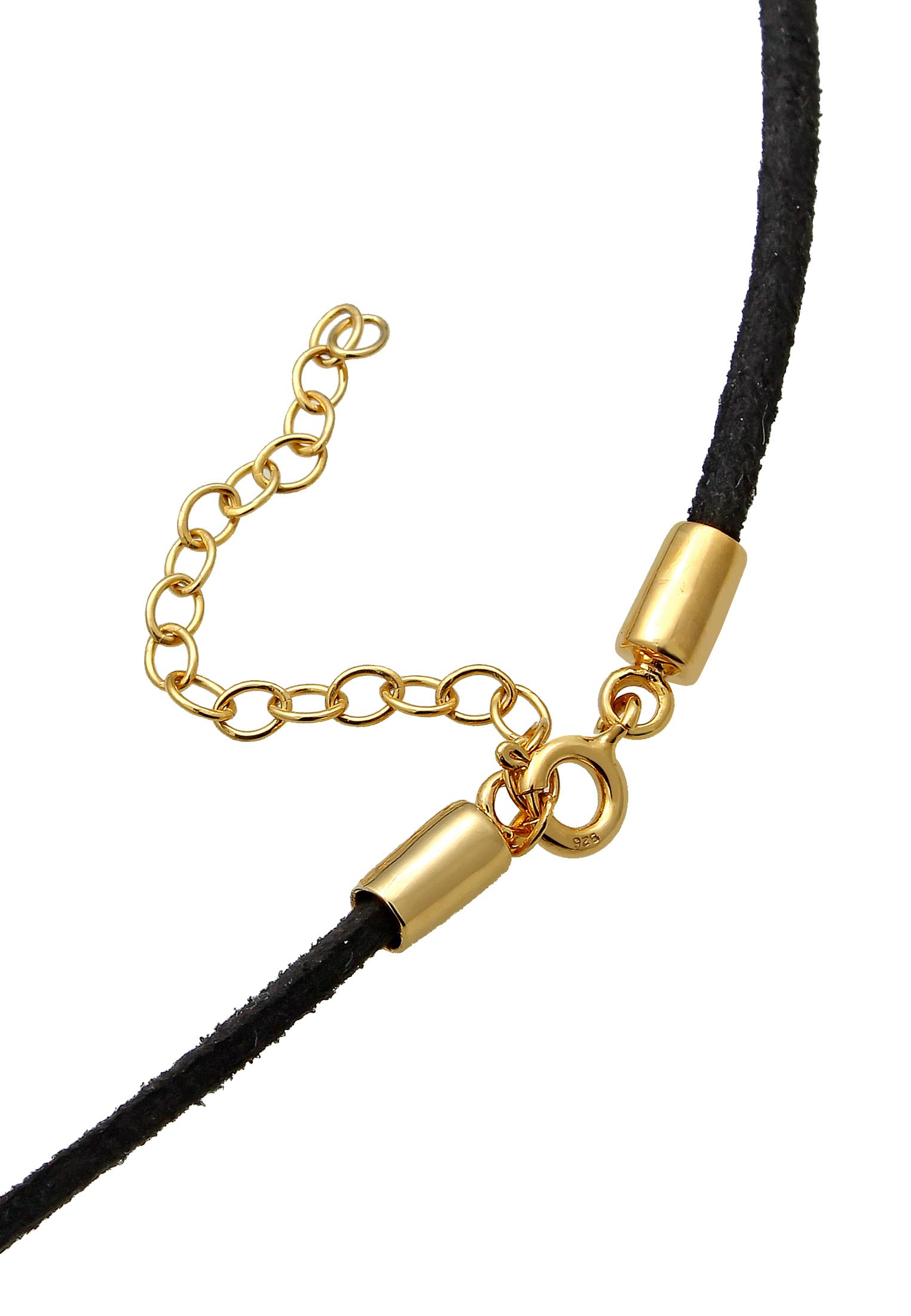 Elli Collares Choker Velour Kugel Geo Basic 925 Sterling Silber