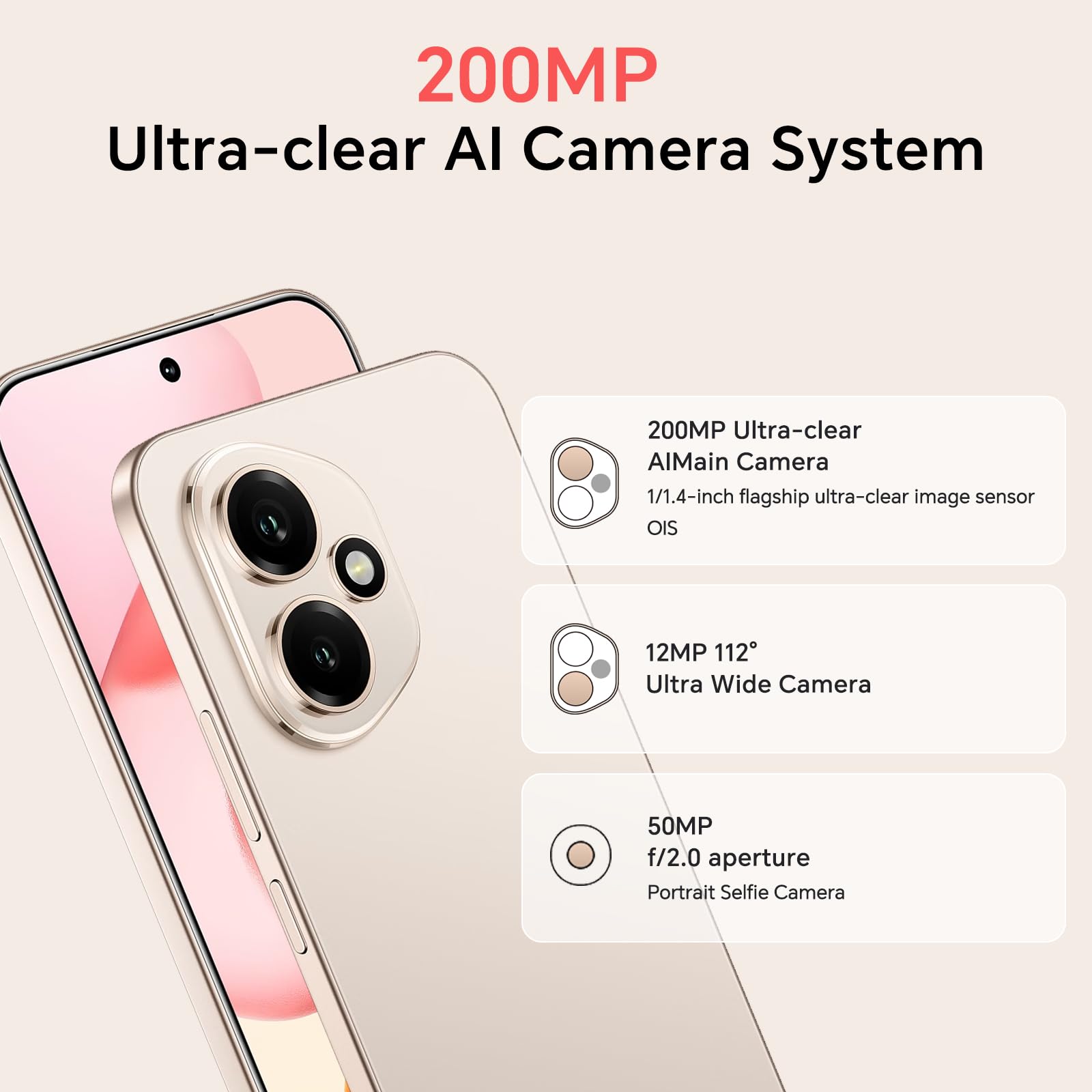 Honor Smartfon 5G 8GB 512GB, Dual SIM, Android 15, Czarny