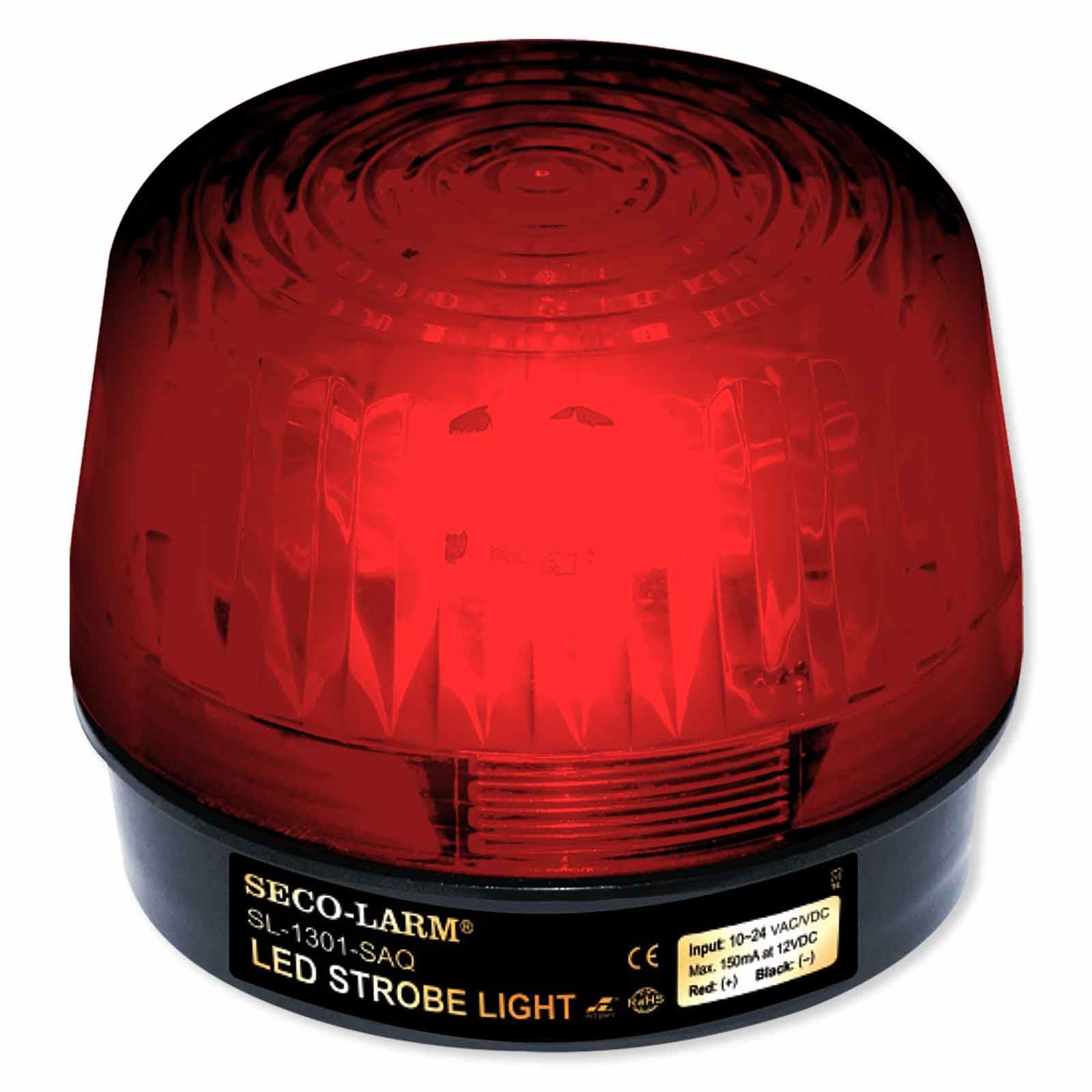 Outdoor Warning Light Strobe Light Halloween Seco-Larm SL-1301-SAQ/R ...