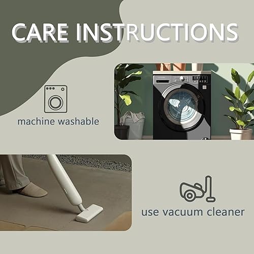 Miniatura 4 de Retro Orange Area Rugs Mid-Century 70s 80s Art Print Washable Rugs for Living Room Bedroom,Soft Non Slip Rug for Study