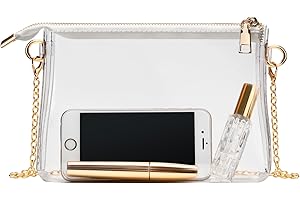 Stadium Approved Clear Purse For Women
