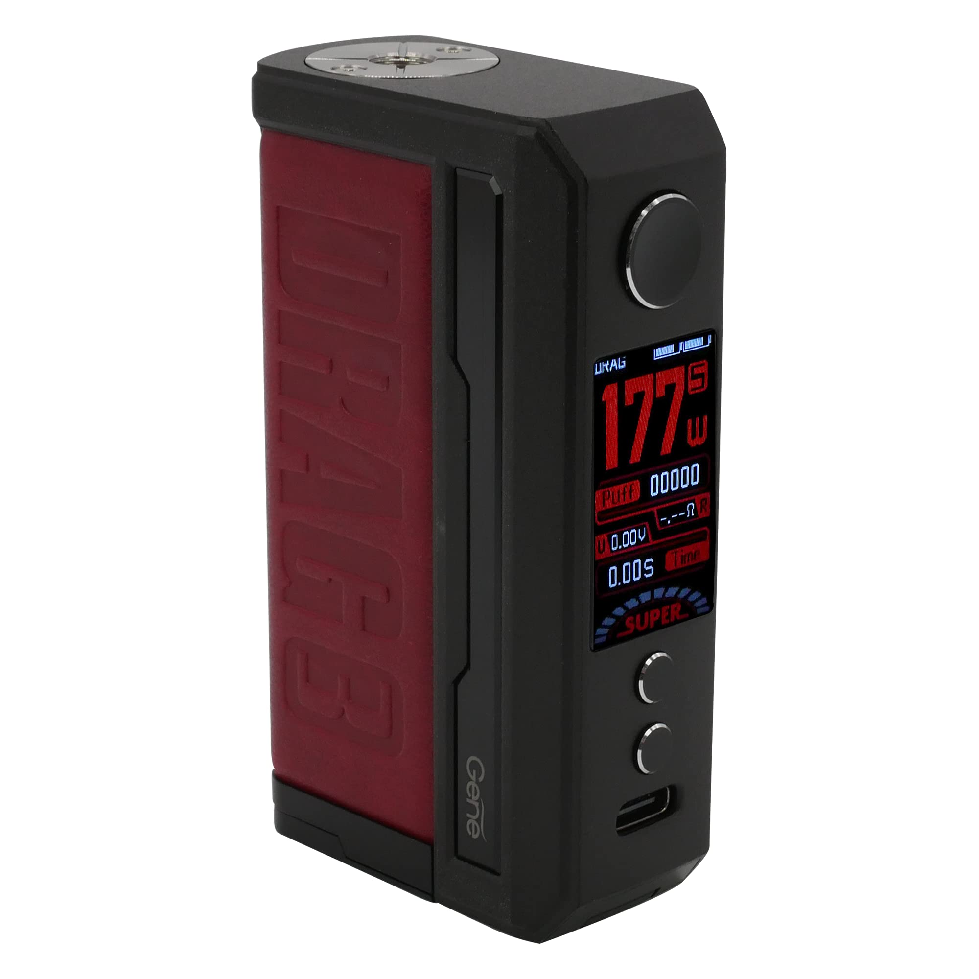 Voopoo Drag 3 Box Mod Akkutrger, 177 Watt, Farbe Marsala, ohne Nikotin:  Amazon.de: Elektronik & Foto