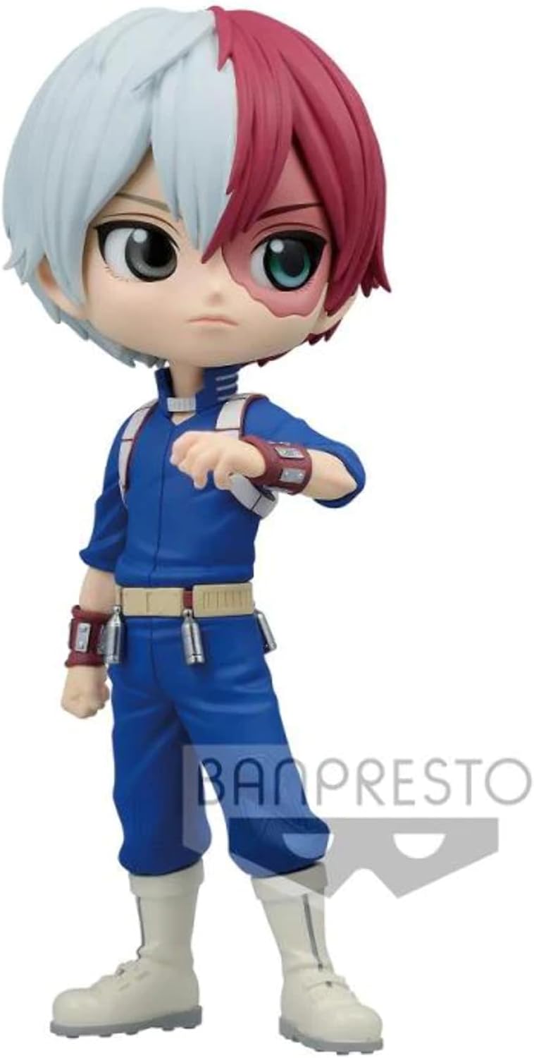 Banpresto My Hero Academia Q posket-SHOTO TODOROKI-(ver.A), Multiple Colors (BP17618)