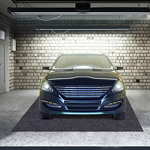 Sszhen Garage Floor Protection Mat，Reusable, Washable, Indoor Parking Mat-Premium Absorbent Oil Pad Contains Liquid (21'4" X 7'5") #TOP3
