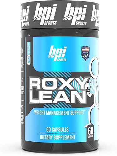 BPI Sports --Roxylean Suplemento para la pérdida de peso y grasa, paquete de 60 (el paquete puede variar)